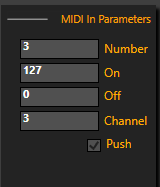 MIDI OUT PUSH